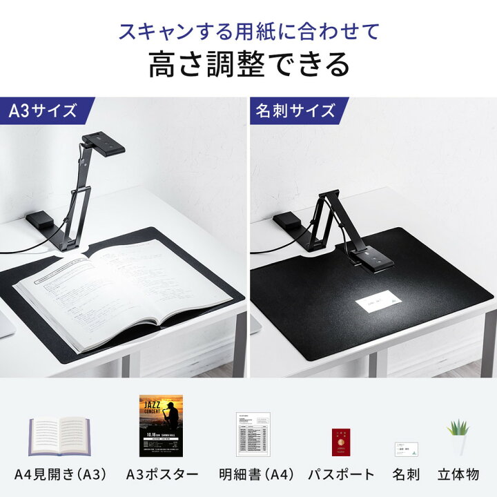 楽天市場】【楽天1位受賞】スキャナー A3 A4 pdf取り込み 折りたたみ 