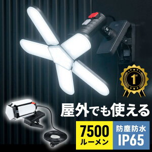 yyV1ʎ܁zLEDCg O 邢 hKiIP65 7500[ }Olbg NvΉ ƗpCg EZ8-LED089BK