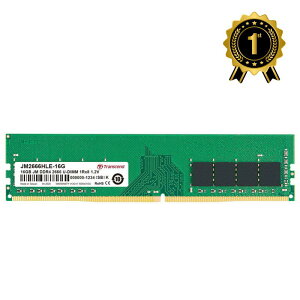yyV1ʎ܁zfXNgbvp 16GB Transcend DDR4-2666 PC4-21300 U-DIMM JM2666HLE-16GylR|XΉz