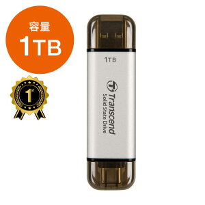 yő2,000~N[|szyyV1ʎ܁zOtSSD 1TB ESD310 |[^u fARlN^ Vo[ Transcend gZh ۏ TS1TESD310S