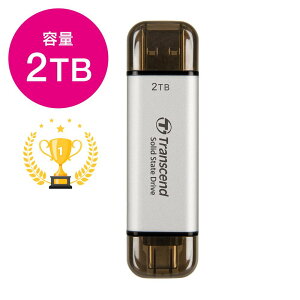 yyV1ʎ܁zOtSSD 2TB ESD310 fARlN^ |[^u Vo[ ۏ Transcend gZh TS2TESD310C