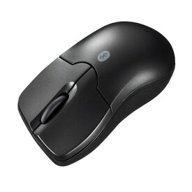 【4/25限定！最大100％ポイント還元】ブルーLEDマウス Bluetooth3.0 ブラック ワイヤレス 無線 コンパクト 電池式 エルゴノミクス MA-BTBL27BK サンワサプライ