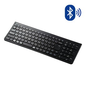 Bluetoothキーボード コンパクト スリム パンタグラフ テンキー付き ブラック SKB-BT31BK サンワサプライ