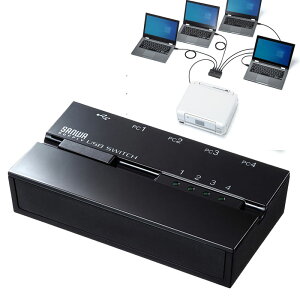 yő2,000~N[|szUSBؑ֊ 4 蓮 RpNg USB2.0 }Olbg  RpNg p\R SW-US24MG TTvC