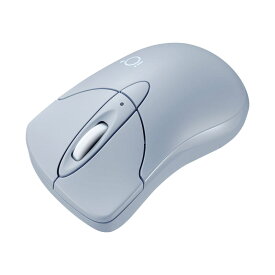 静音BluetoothブルーLEDマウス “イオプラス” スカイブルー MA-IPBBS303BL サンワサプライ