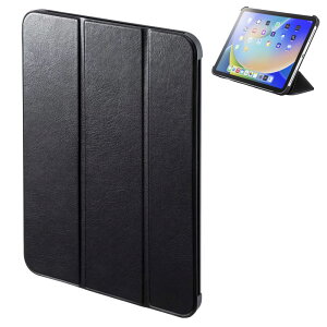 iPad 11C` A16i2025j/10 iPad10.9C`i2022jp\tgU[P[X ubN PDA-IPAD1907BK TTvC