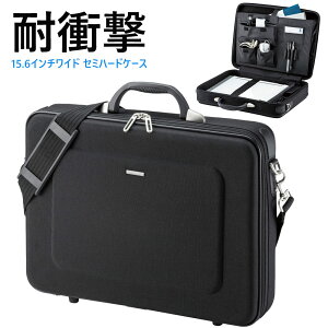 �r�W�l�X�o�b�O �����Y �Z�~�n�[�h PC�P�[�X 15.6�^���C�h �u���b�N �ی� �����^�� �ʋ� �c�� �o�� BAG-EVA6BKN �T�����T�v���C