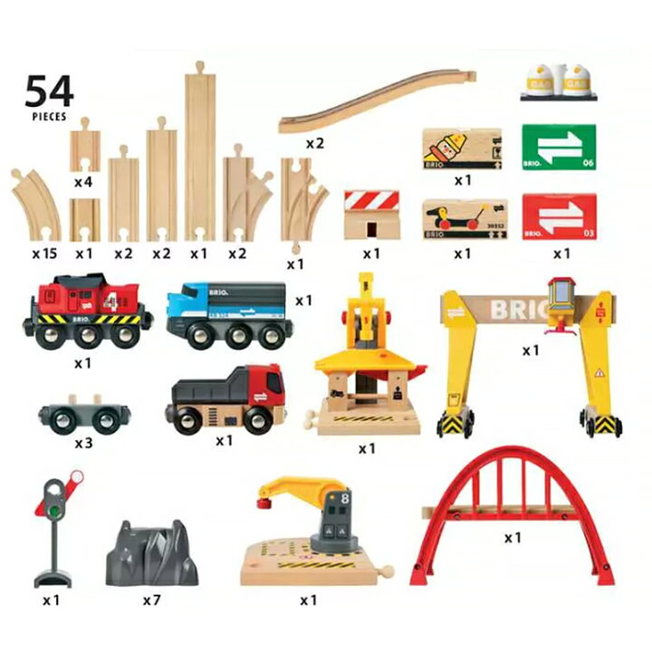 楽天市場】【楽天1位獲得】【選べるおまけ付き】ブリオ カーゴレール 