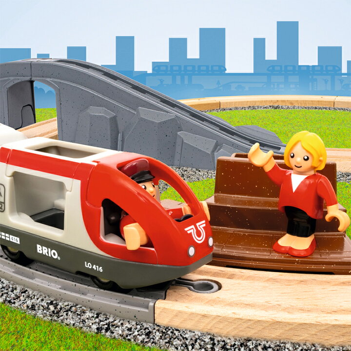 楽天市場】びっくり特典あり！ブリオ BRIO トラベルトレイン 