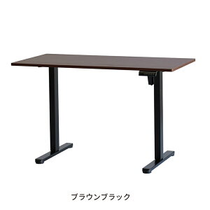 電動昇降デスク T-3775 デスク 電動 昇降式 高さ調整 天板120cm パソコンデスク 作業机 オフィスデスク ゲーミングデスク 昇降テーブル バーカウンター ダイニングテーブル おしゃれ おすすめ