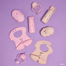 b.box ビーボックス ディズニー ベビーギフト4点セット シッピーカップ＋シリコンビブ＋ステンレスボトル＋スナックボックス 4ヶ月〜 全5タイプ ディズニーコラボ【YK04cm】