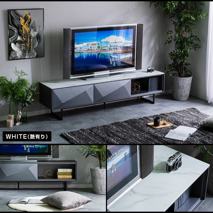 楽天市場】テレビ台 テレビボード 幅180cm セラミック 高級 耐久性 