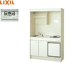 DMK12LFWB1D+IRSD-5A-W ���N�V�� LIXIL �~�j�L�b�`�� �①�Ƀ^�C�v 120cm�E�K�X�R���� ��������[]