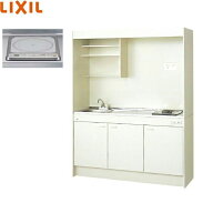 DMK15LEWB1G100 リクシル LIXIL ミニキッチン 扉タイプ 150cm・IHヒーター100V 送料無料[]