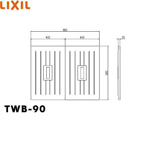 TWB-90 NV LIXIL/INAX Ct^(21g) []