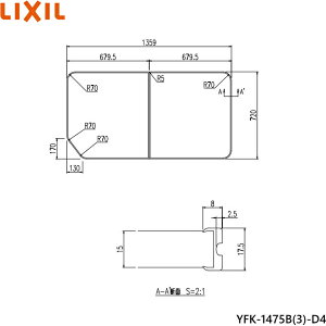 YFK-1475B(3)-D4 NV LIXIL/INAX Ct^(ۉCt^)(21g) []