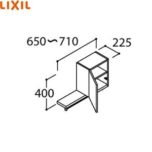 ARK-652FL NV LIXIL/INAX PIARAsA h[Lrlbg Ԍ650`710mm X^_[h ^Cv[]