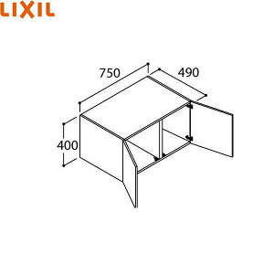 ARU-755C NV LIXIL/INAX PIARAsA Abp[Lrlbg Ԍ750mm ~hO[h[]