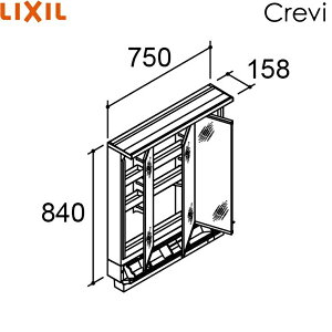 MRB-753KXJU NV LIXIL/INAX NB ~[Lrlbg s500^Cv 3ʋ ~߃R[g Ԍ750 XLED X}[g|Pbgt []