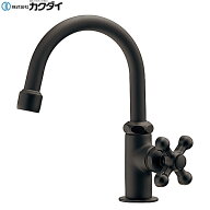 719-131-MD カクダイ KAKUDAI 泡沫立形スワン水栓 送料無料[]
