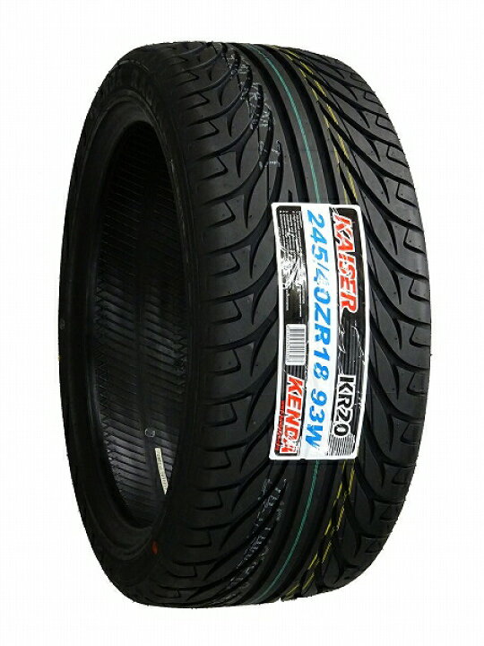 楽天市場】【タイヤ交換可能】ケンダ KENDA KR20 245/40R18 2024年製造 
