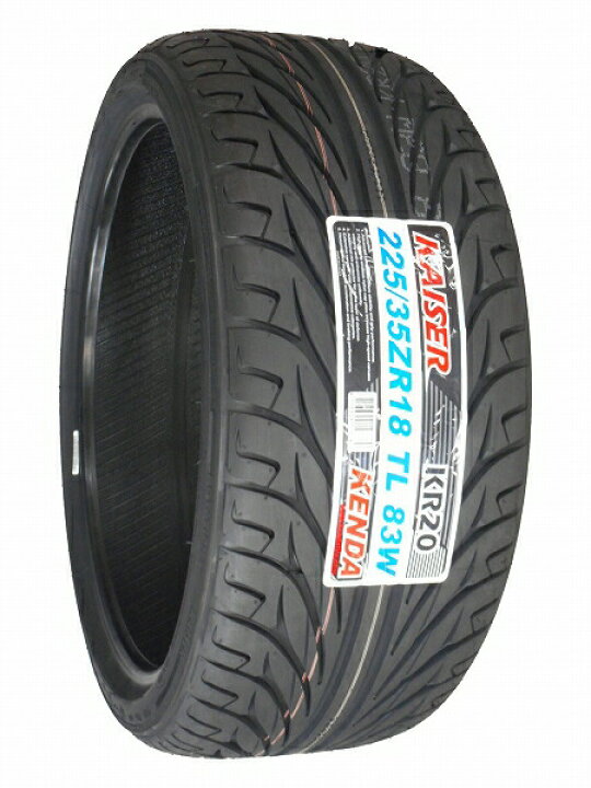 楽天市場】【タイヤ交換可能】ケンダ KENDA KR20 225/35R18 2026年製造 