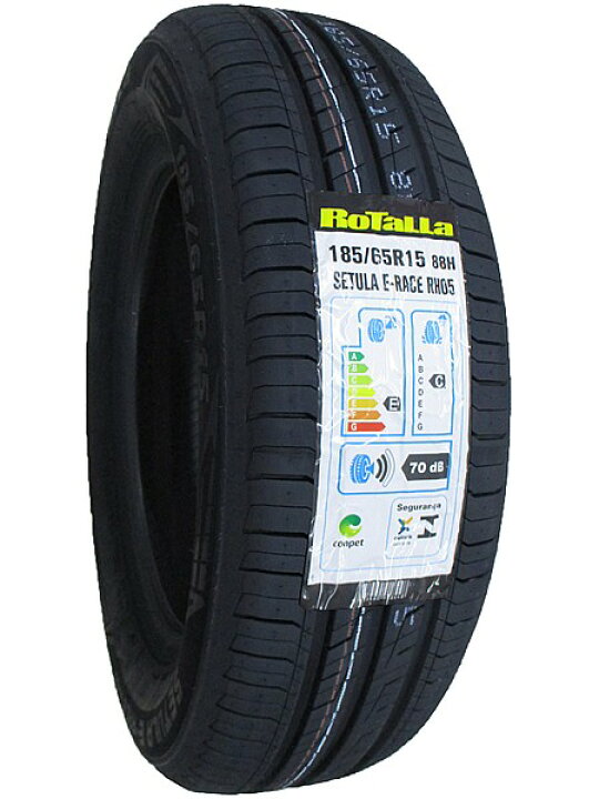 楽天市場】185/65R15 2026年製造 新品サマータイヤ RoTaLLa SETULA E 
