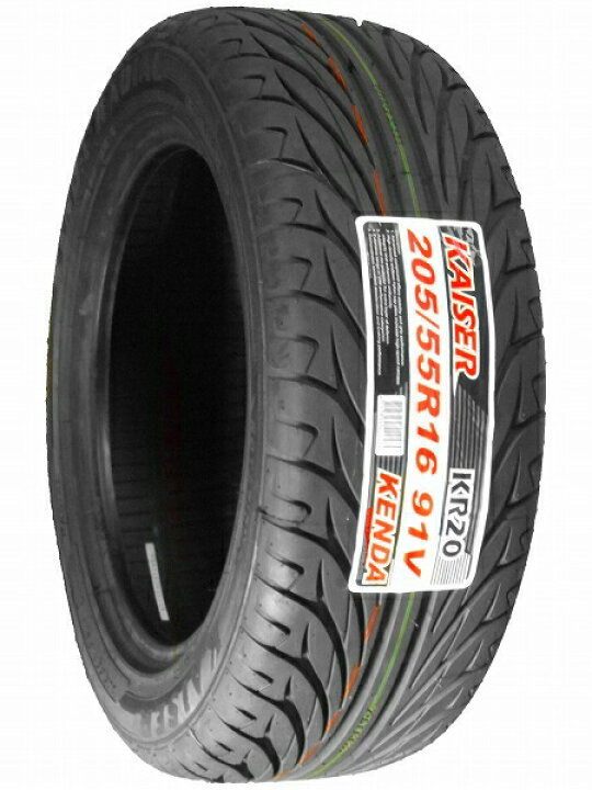 ケンダ205-55/16 新品タイヤ 2本交換込み
