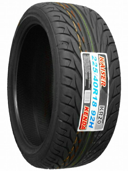 楽天市場】【タイヤ交換可能】ケンダ KENDA KR20 225/40R18 2026年製造 