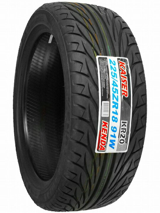 楽天市場】【タイヤ交換可能】ケンダ KENDA KR20 225/45R18 2024年製造 