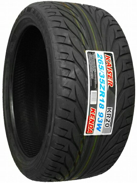 楽天市場】【タイヤ交換可能】ケンダ KENDA KR20 265/35R18 2025年製造 