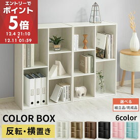 【期間限定！3%OFF】 本棚 カラーボックス スリム コミック 収納 収納棚 薄型 ラック 2段 3段 木製 書棚 コミック棚 雑誌 a4 cd dvd 約 幅60cm 奥行30 シンプル ホワイト ブラック ウォールナット オーク ピンク ブルー 全6色 【組立品/完成品が選べる】 ABR920093