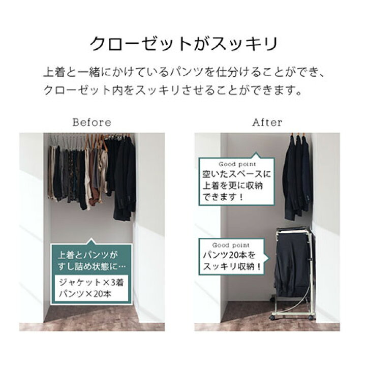 楽天市場 スラックスハンガー キャスター付き 1段 スラックスハンガーラック 省スペース ズボン掛け ハンガー ラック ズボン ハンガーラック ズボンハンガー スラックス 収納 パンツラック ズボンラック スラックス掛け Let インテリアのゲキカグ