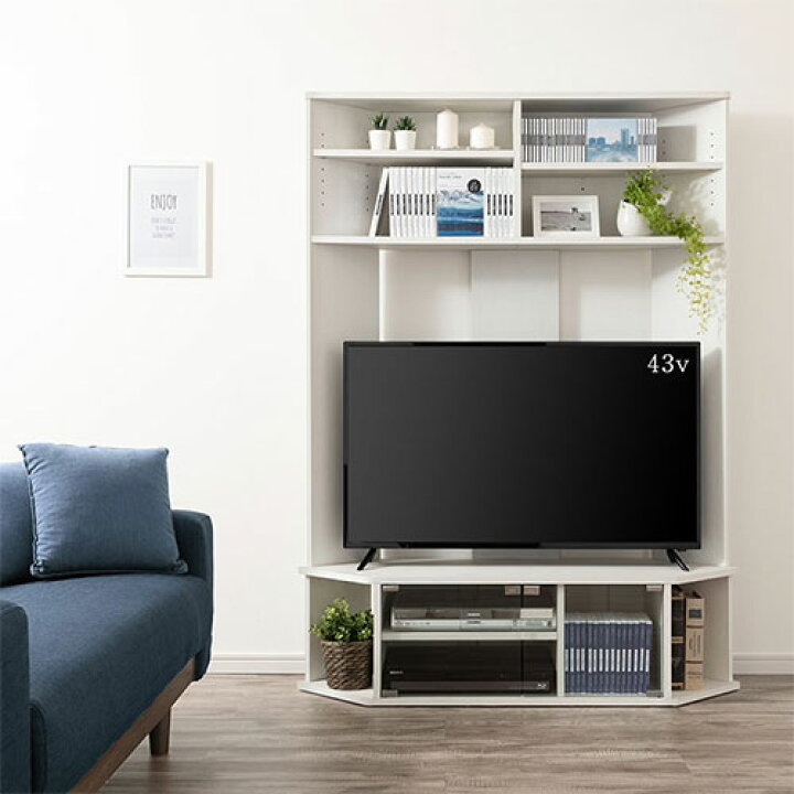 楽天市場】【52型まで対応】 テレビ台 ハイタイプ テレビボード 壁面 