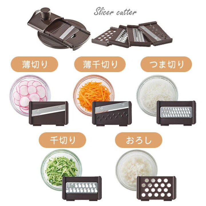 楽天市場 最安値に挑戦中 野菜スライサー フードチョッパー マルチスライサー 野菜カッター スライサー セット トフィー マルチハンディチョッパー ハンディチョッパー 刻む みじん切り カット ミンチ 千切り スライス 野菜 キャベツ 人参 ホワイト Toffy Ket