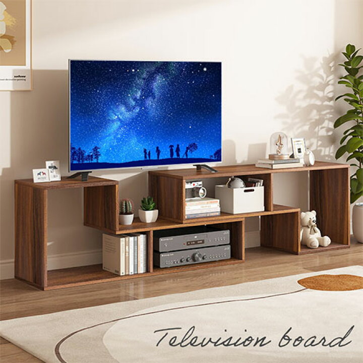 楽天市場】テレビ台 2台セット ローボード 伸縮TV台 TVボード コーナー 