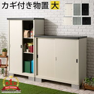 【店内全品P3倍4/18迄】 物置 屋外 大型 中型 倉庫 おしゃれ 庭 収納庫 スリム スチール収納庫 組み立て…