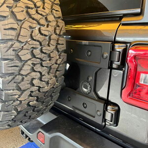 W[v O[ JL A ^C qW  JX^ It[h Tire rack Hinge JEEP WRANGLER