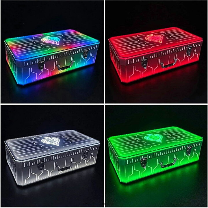 楽天市場】【楽天1位】LED発光酒棚 シャンパン展示箱 アクリル酒箱 3本 