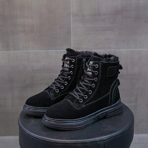 本革 スノーブーツ レディース 滑らない 撥水 おしゃれ ロング ブーツ 厚底 歩きやすい あったか ロングブーツ ローヒール サイドファスナー ファスナー付き ふわふわ 裏起毛 厚底ブーツ ス