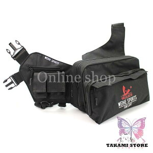 ルアーバッグ フィッシングバック コンパクト 釣りバッグ ショルダーバッグ ウエストバッグ 2way 立ちながらセッティング 多機能 大容量 収納力抜群