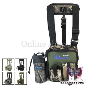 ルアーバッグ フィッシングバック コンパクト 釣りバッグ ウエストバッグ ショルダーバッグ ボトルホルダー 立ちながらセッティング 多機能 大容量 収納力抜群