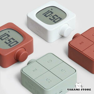 目覚まし時計 面白い ミニ インテリア時計 置き時計 置時計 シンプル モダン 北欧 モダン デジタル 可愛い 静か 見やすい LED 卓上 光る 明るい