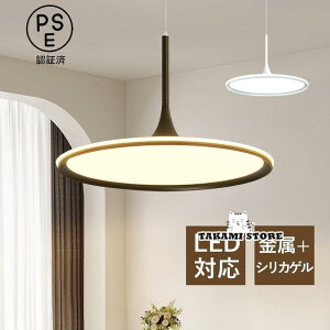 LED ペンダントライト 北欧 おしゃれ 薄型 円形 天井照明器具 寝室 玄関 食卓用 和風 天井ライト ダイニング キッチン リビング用 吊り下げ照明