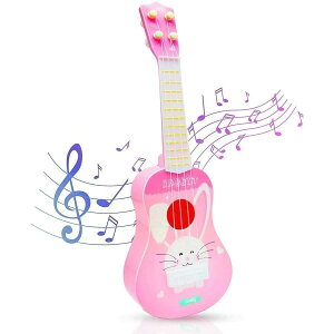 子供用 ギター ミニ ウクレレ 初心者 ギター おもちゃ 知育玩具 楽器玩具 子供の日 誕生日 プレゼント ギフト おもしろい