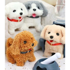 ぬいぐるみ 動く 犬 トイプードル いぬ イヌ 子供 誕生日 プレゼント 2歳 3歳 4歳 5歳 6歳