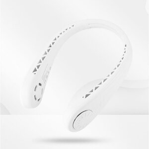 ネッククーラー 首掛け扇風機 スポットクーラー 携帯扇風機 ミニ扇風機 usb充電式 静音 風量三段階調節 軽量 羽なし ポータブルファン 熱中症 暑さ対策