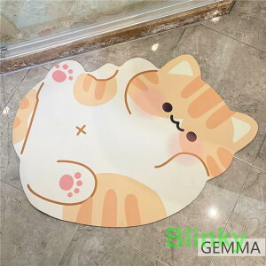 珪藻土バスマット 足ふきマット お風呂マット かわいい 猫 足拭きマット キッチンマット バスマット バス用品 吸水 速乾 抗菌 滑り止め 浴室 洗面所
