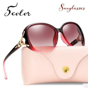 サングラス レディース 女性 色付き カラーレンズ 遮光 UV対策 紫外線対策 おしゃれ 上品 エレガント かわいい リゾート ドライブ 伊達メガネ