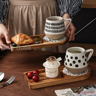 マグカップ 北欧 おしゃれ コーヒーカップ 大きい 陶器 ハンドメイド ティーカップ 大容量 朝食カップ コ…